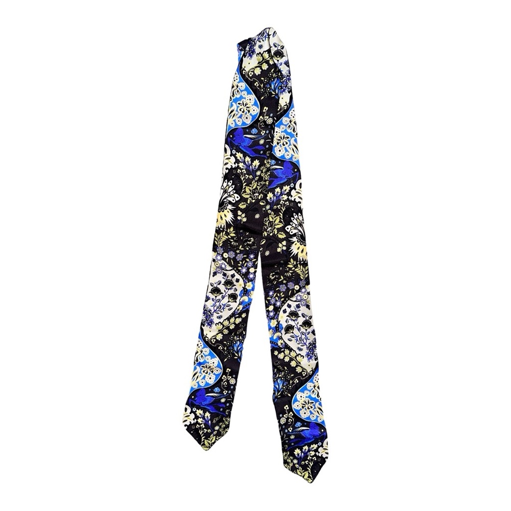 Etro Printed Paisley and Pegasus Silk Scarf